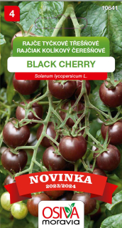 Rajče keříčkové Black cherry