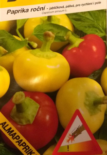 Paprika k nakládání mírně pálivá Ilika
