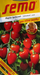 Rajče tyčkové jahodové Gardenberry F1