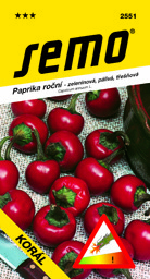 Paprika silně pálivá kořeninová Korál